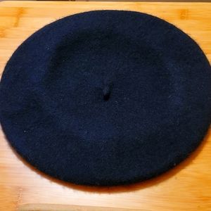 Black French Beret Hat